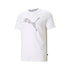 T-shirt bianca con stampa Puma Cat, Abbigliamento Sport, SKU a722000084, Immagine 0